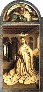 EYCK, Jan van Mary of the Annunciation oil painting reproduction